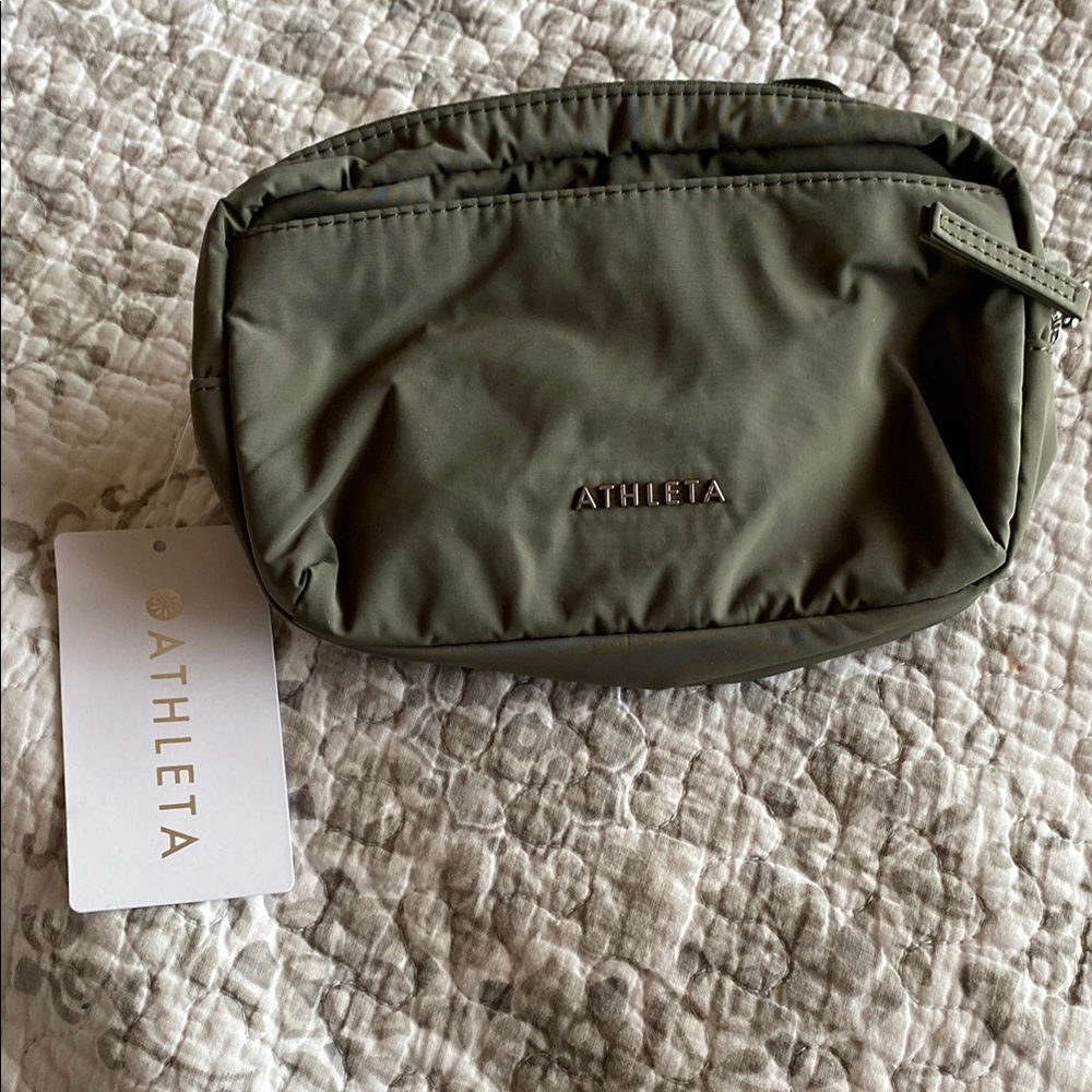 Athleta Sage Green Belt Bag